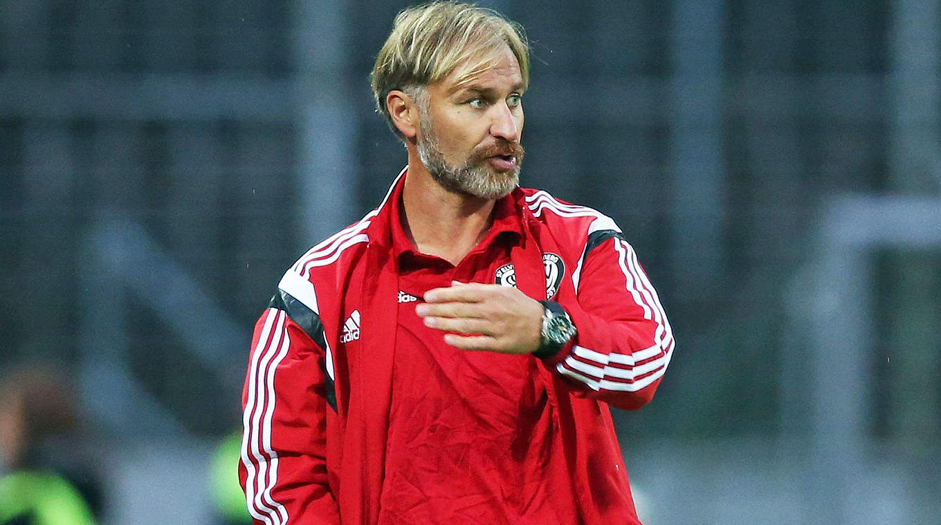 Elversbergs Coach Kronhardt fordert: "Chancen nutzen" © 2014 Getty Images