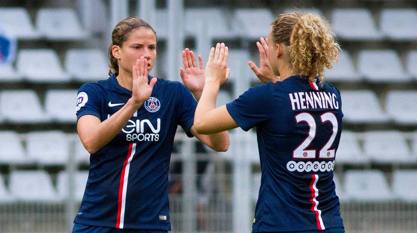 Erfolgreich mit PSG: Krahn (l.) und Henning © imago/foto2press