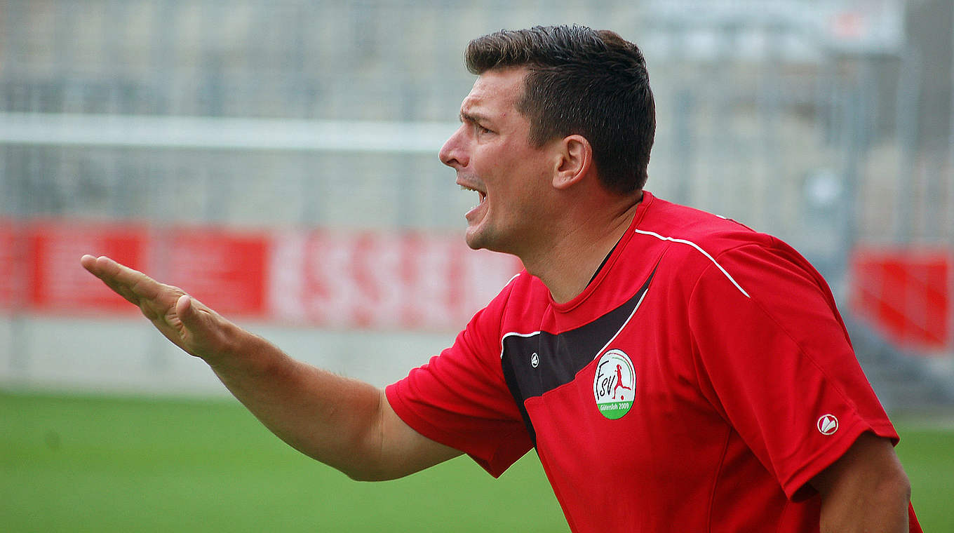Güterslohs Trainer Franz-Pohlmann: "Wollen Leverkusen weiter auf Distanz halten" © MSPW