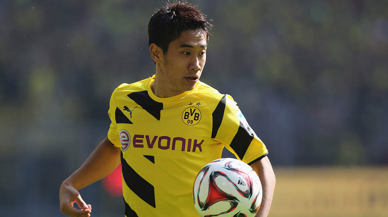 Traum-Comeback gegen Freiburg: Shinji Kagawa © 2014 Getty Images