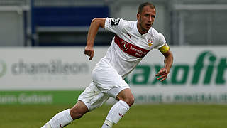 Im Nachholspiel gegen Mainz II gefordert: Tobias Rathgeb, Kapitän der VfB-Reserve © 2014 Getty Images