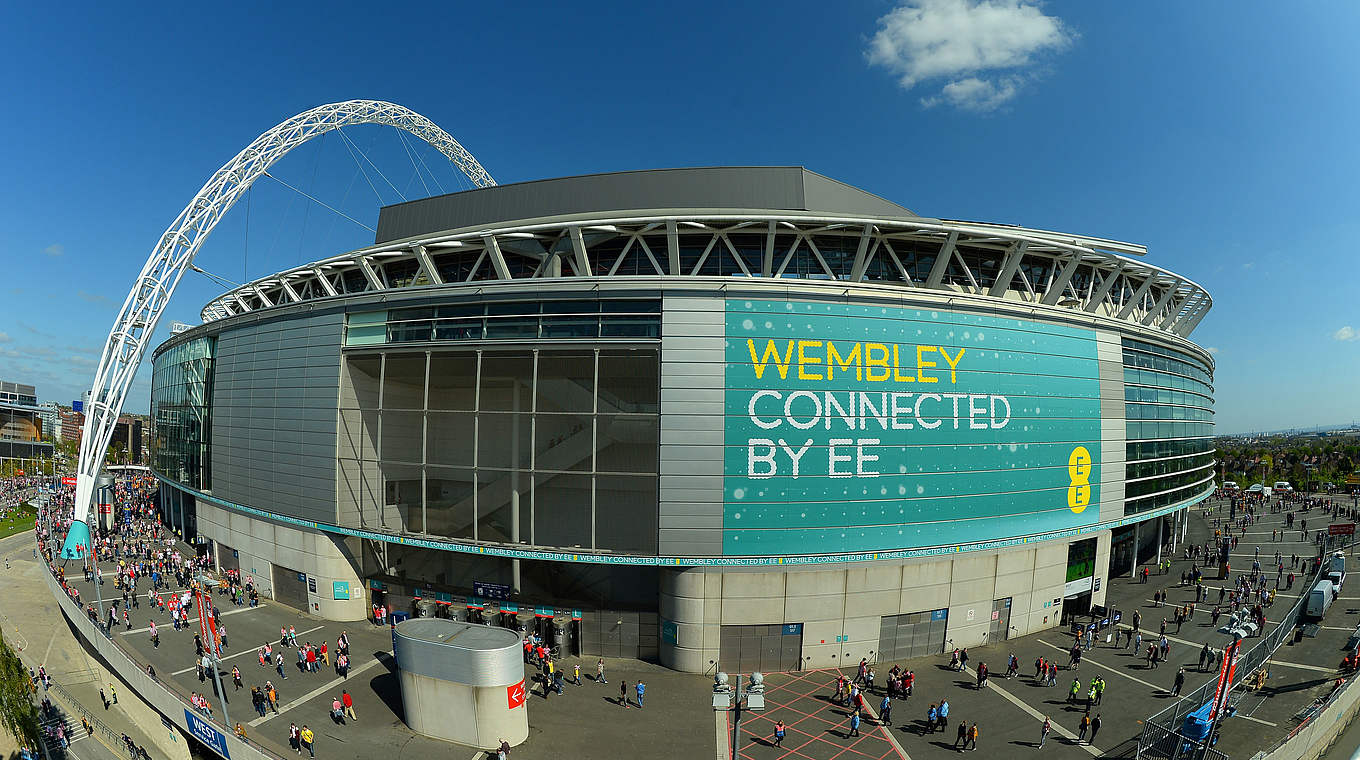 Favourite for the final: Wembley Stadium, London © 2014 Getty Images