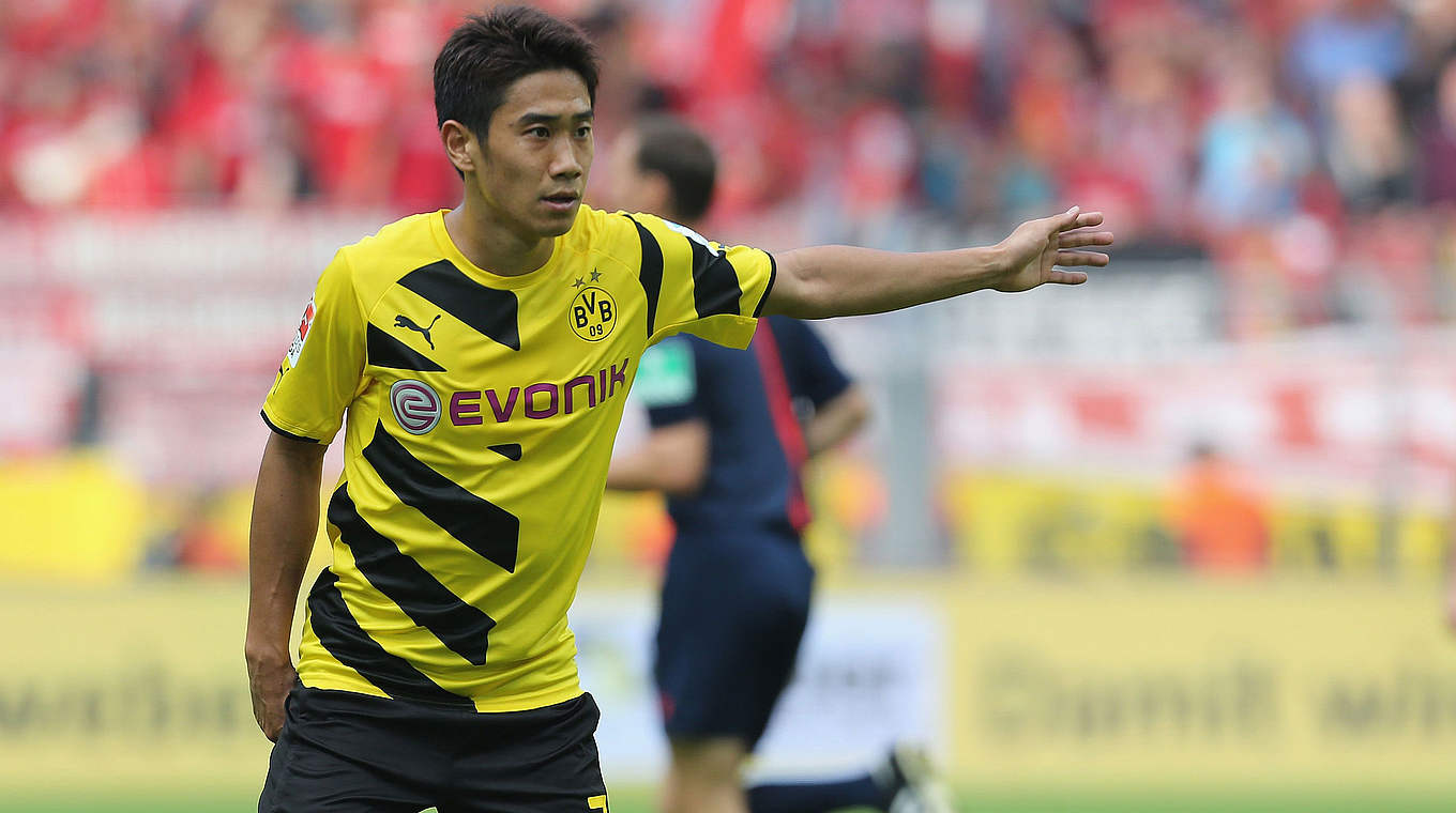 Kagawa: Angriffslustig nach seinem Wechsel zum BVB © 2014 Getty Images