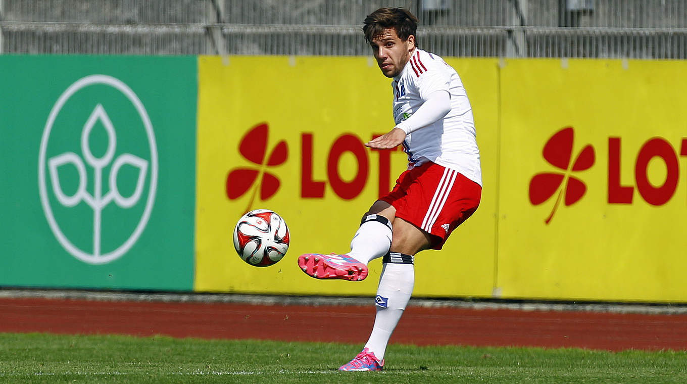 Traf beim 2:0-Erfolg gegen FT Braunschweig: Hamburgs Ahmet Arslan © 2014 Getty Images