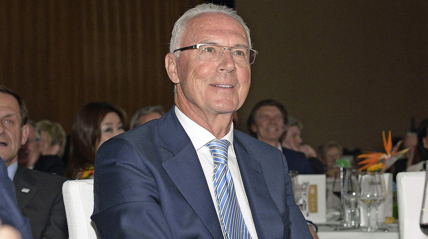 Beckenbauer: "UEFA vertraut DFB als Veranstalter großer Events" © 2014 Getty Images