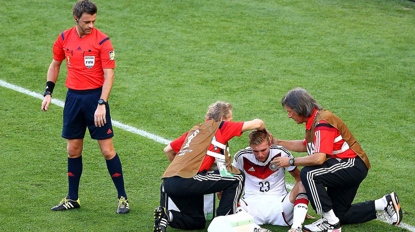 Gehirnerschütterung im WM-Finale: Christoph Kramer © 2014 Getty Images