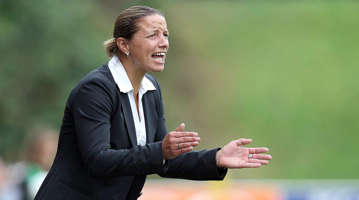 Inka Grings has been manager of MSV Duisburg since June 2014 © Imago