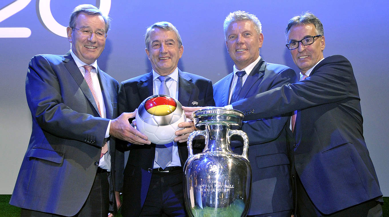 Niersbach: "We’re very happy and satisfied" © UEFA