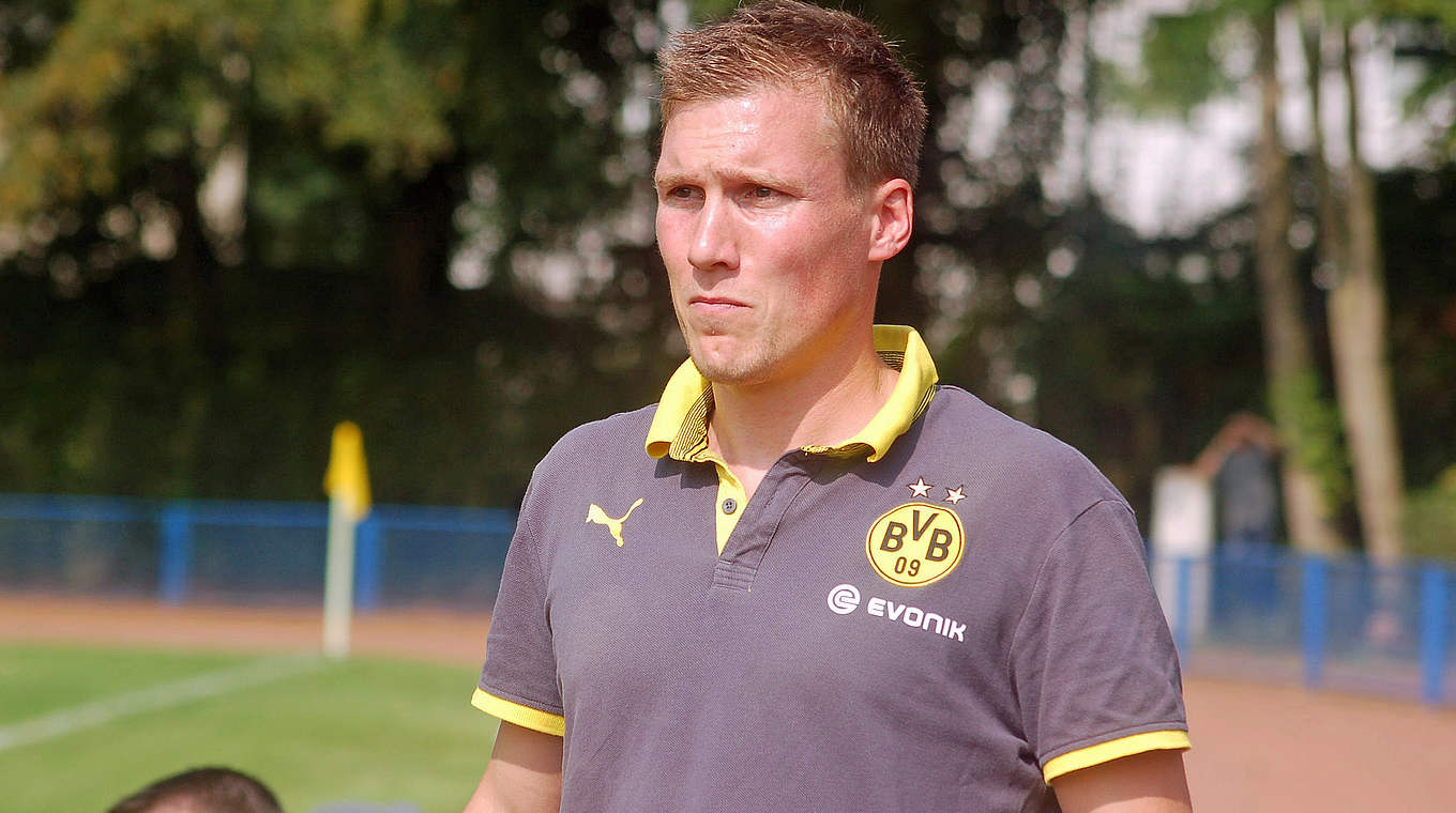 Im Revierderby gegen Schalke gefordert: Hannes Wolf mit dem BVB © Bongarts/GettyImages