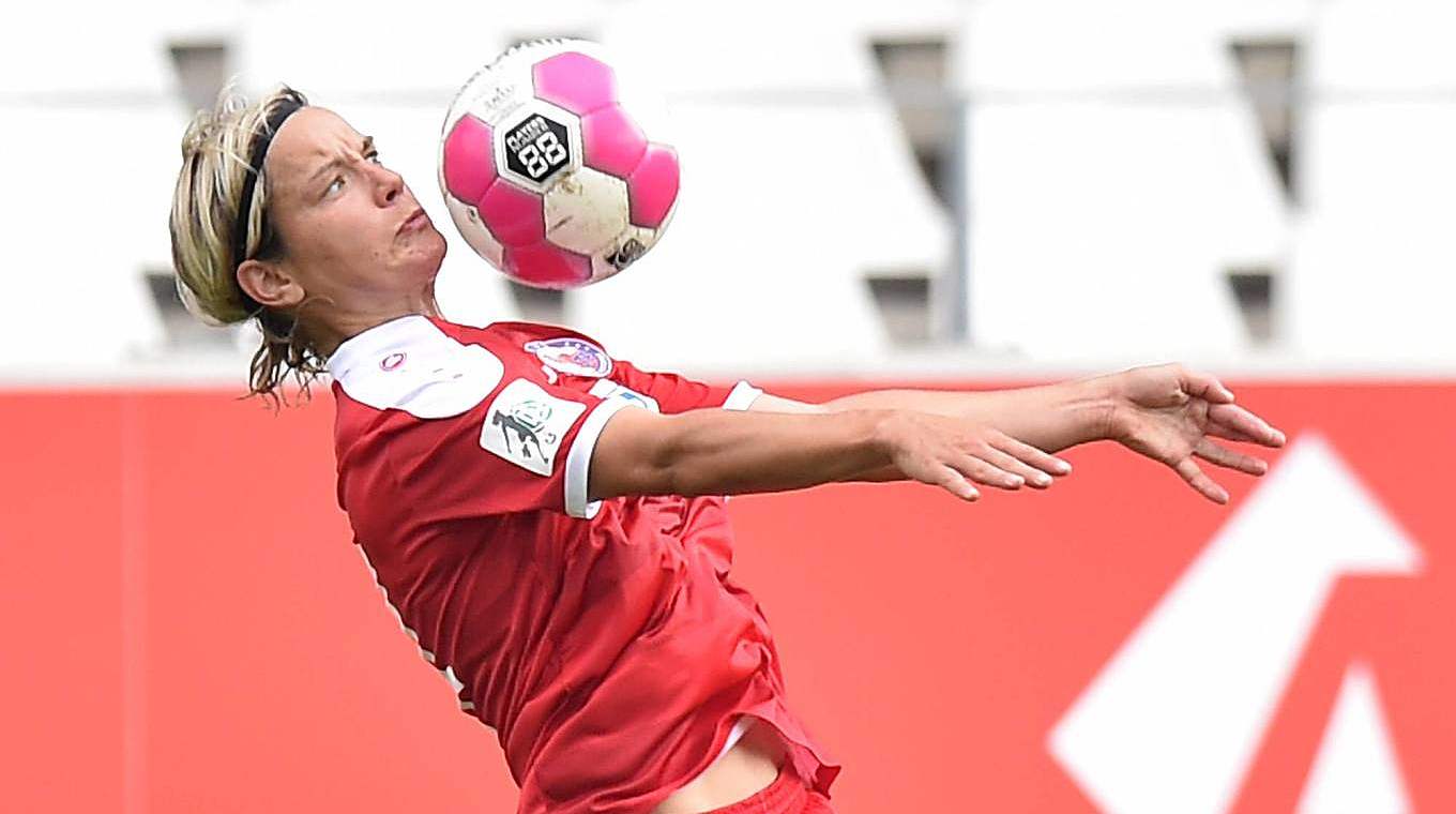  Jennifer Zietz in another DFB Cup final with Turbine Potsdam © Imago