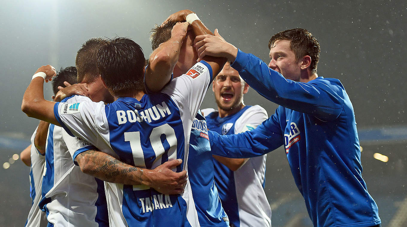 Still without a defeat: VfL Bochum © 2014 Getty Images