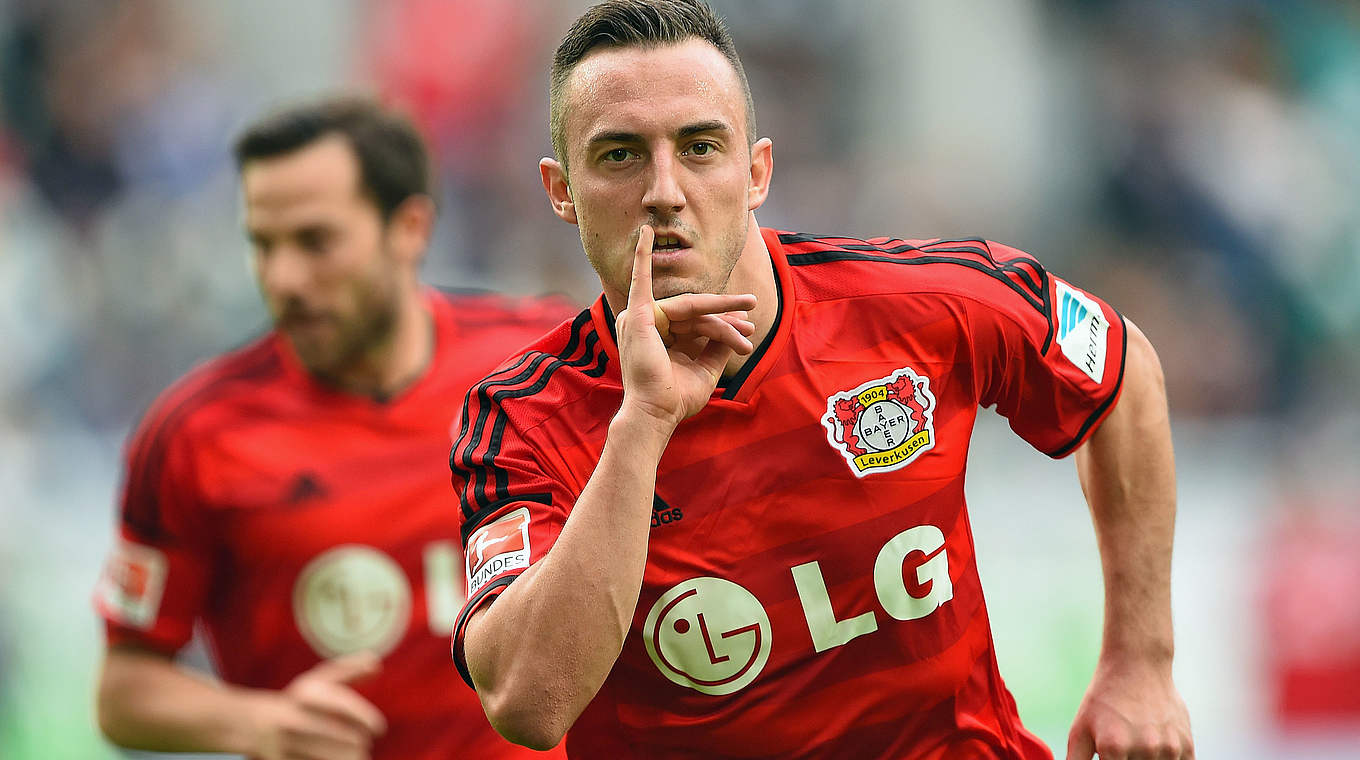 Bleibt in Leverkusen: Josip Drmic © 2014 Getty Images