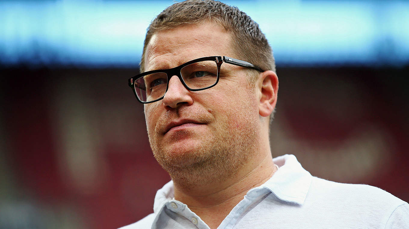 Ein Punkt zum 41. Geburtstag: Gladbach-Sportdirektor Max Eberl © 2014 Getty Images