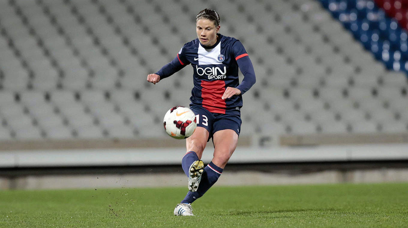Krahn plays her club football for PSG, so this will be an interesting match for her. © 2014 Getty Images