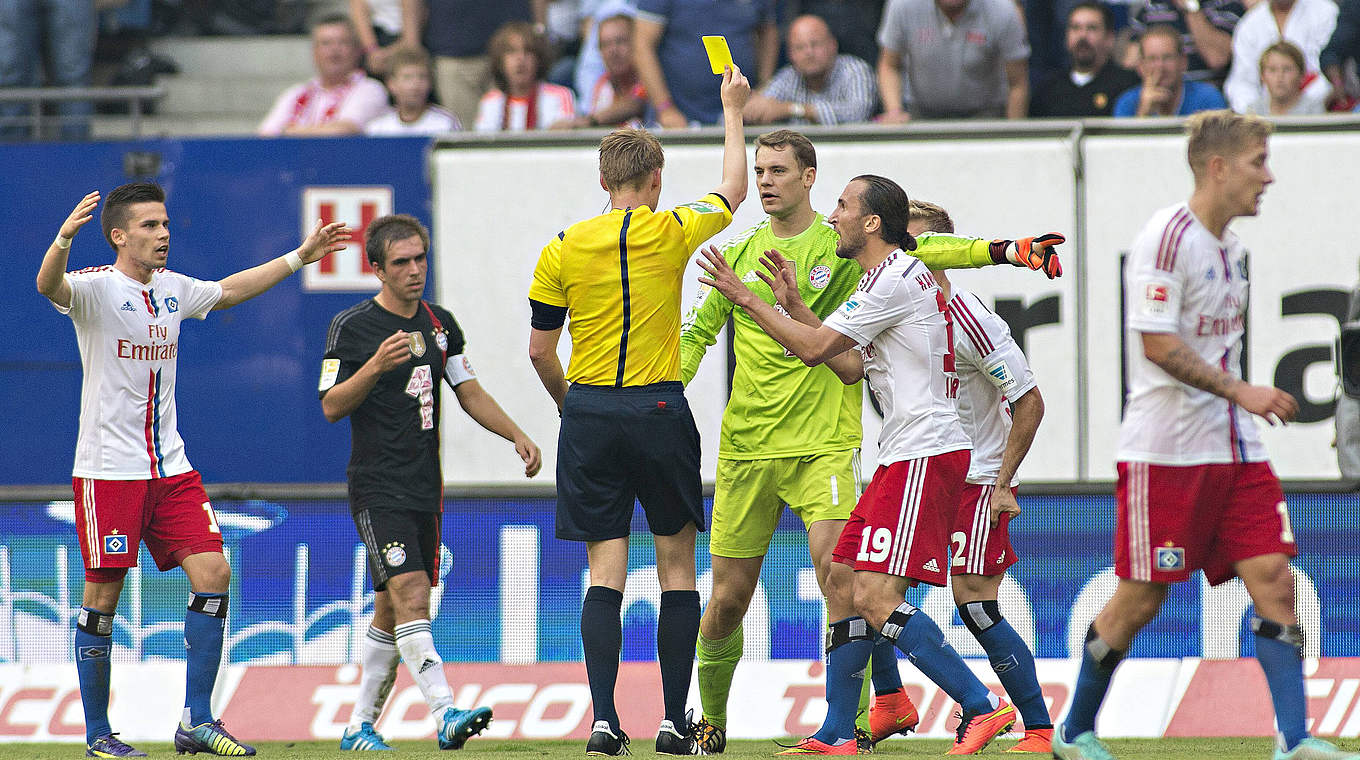 "Gelbe Karte ist korrekt": Fandel lobt Schiedsrichter Dingert © imago/Baering