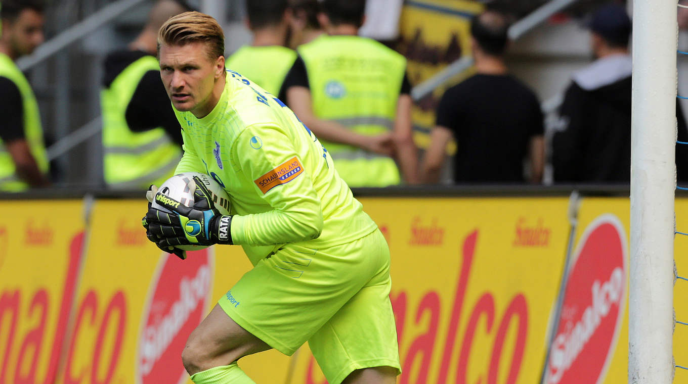 Hofft auf Auszeichnung in Duisburg: Torwart Michael Ratajczak © 2014 Getty Images