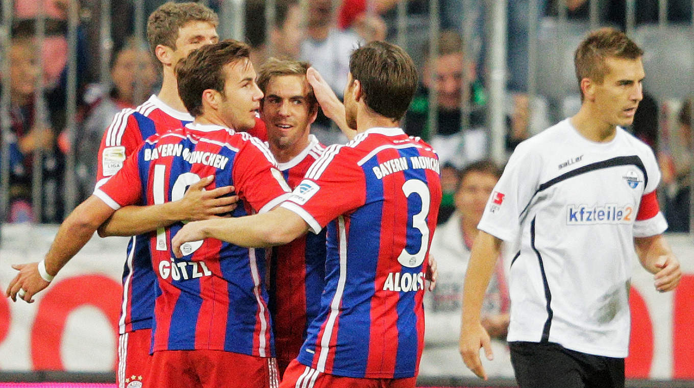 New leaders: Bayern München © 2014 Getty Images