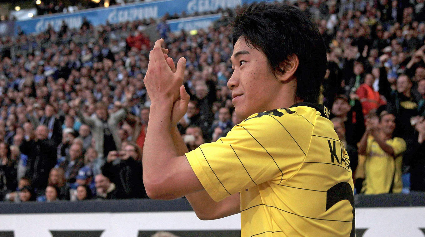 Sein Derby-Stern ging im September 2010 auf: Shinji Kagawa © 2010 Getty Images