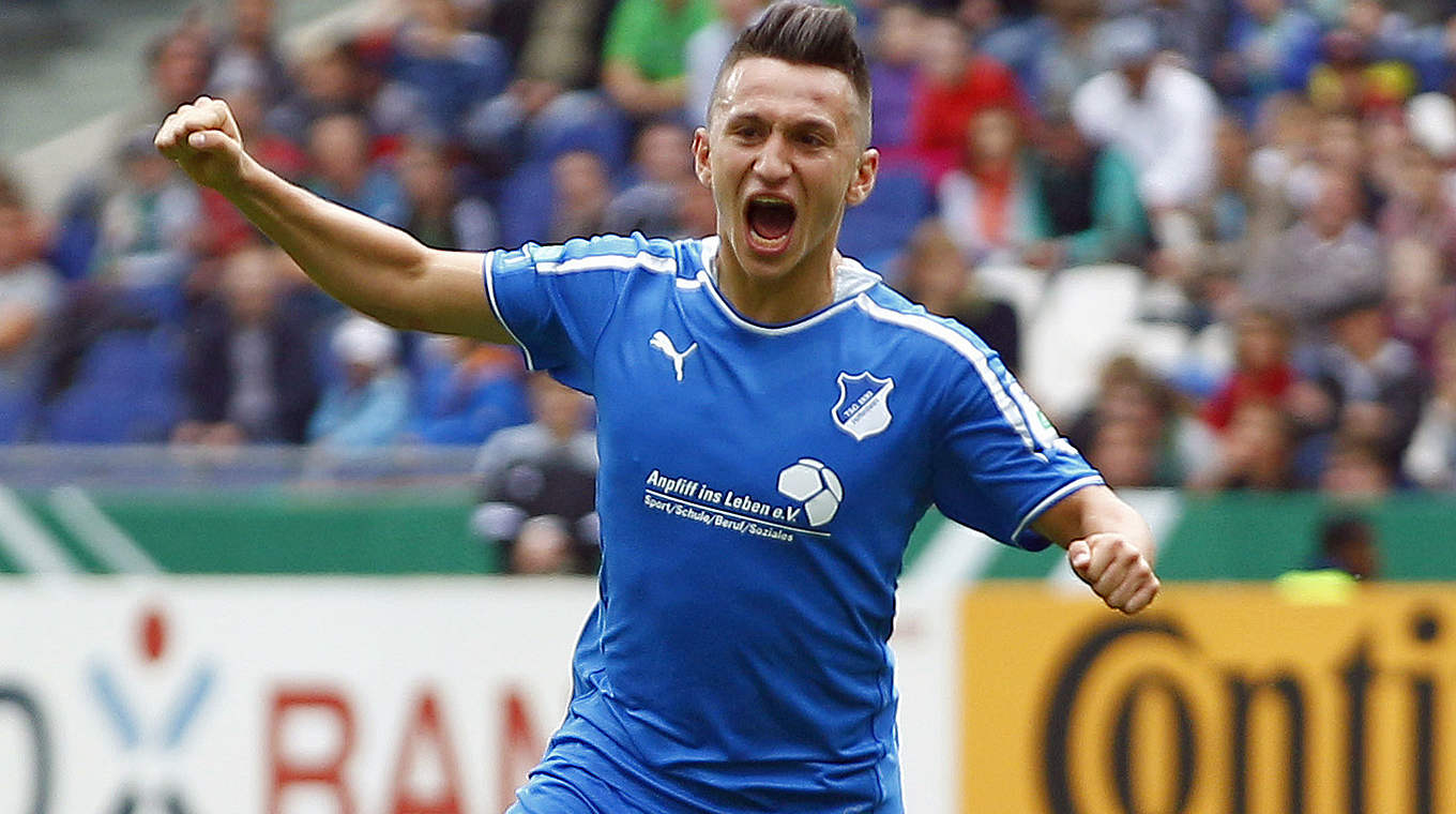 Trifft für Hoffenheim: Baris Atik © 2014 Getty Images