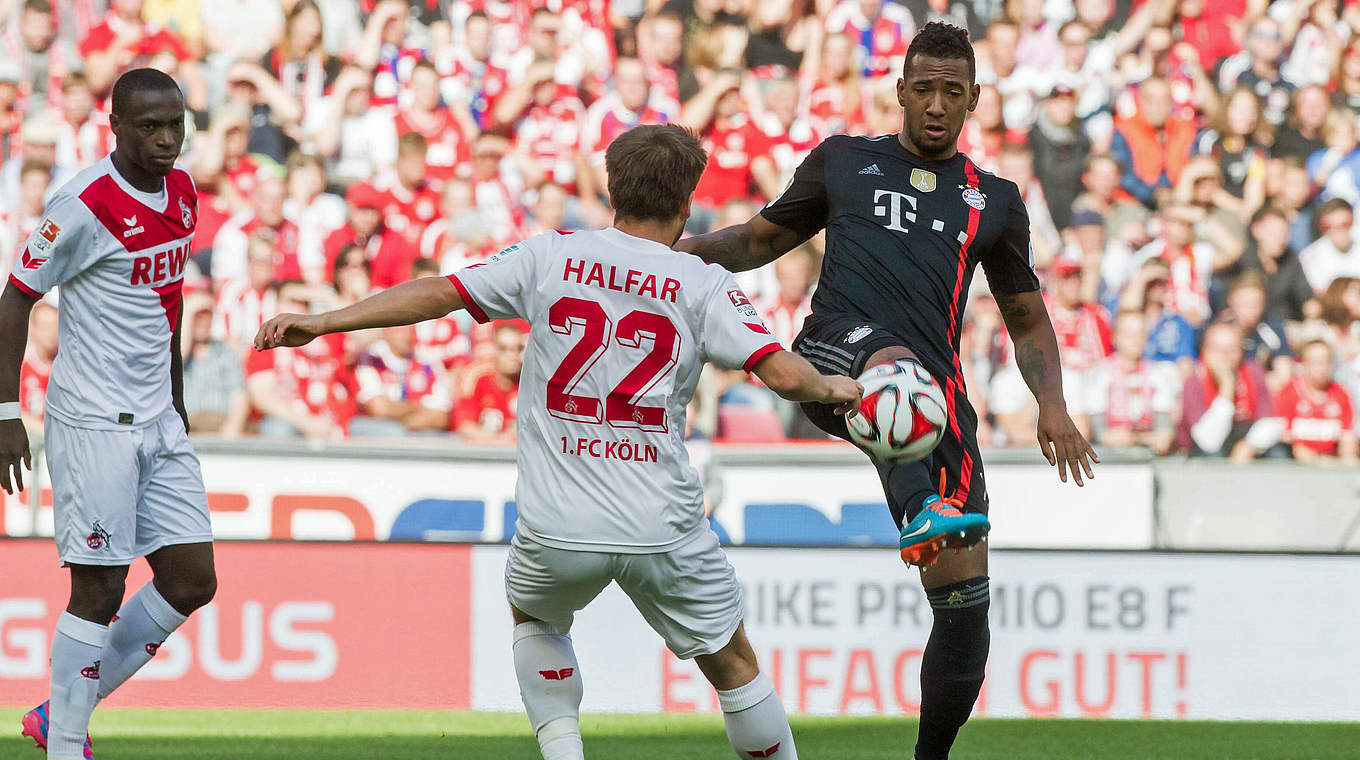 Auch in Köln alles im Griff: Jérôme Boateng (r.) © imago/T-F-Foto