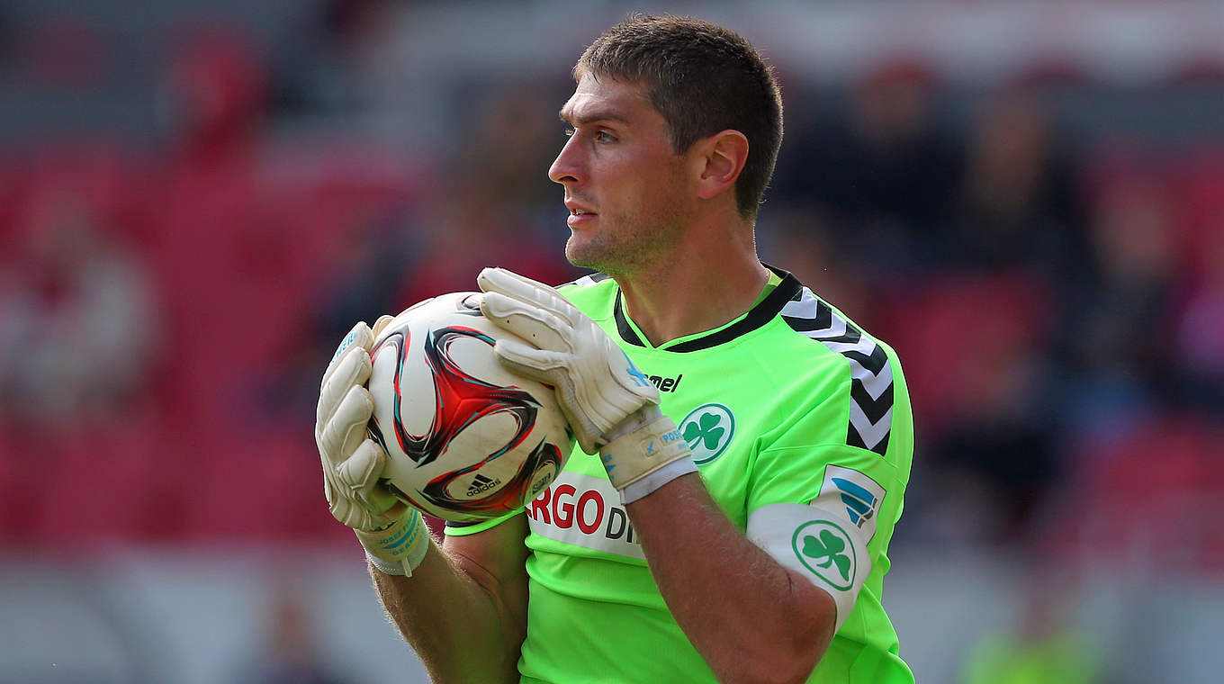 Finally fit again: Fürth captain Wolfgang Hesl © 2014 Getty Images