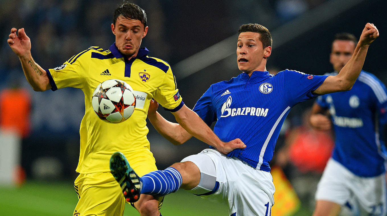 Zurück in Schalkes Startelf: Julian Draxler © 2014 Getty Images