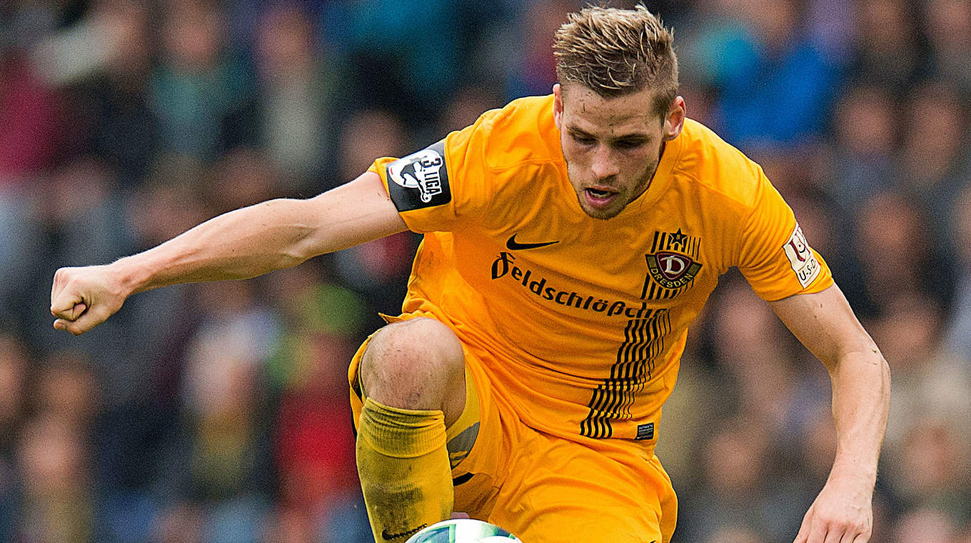 Nominiert: Justin Eilers von Dynamo Dresden © 2014 Getty Images