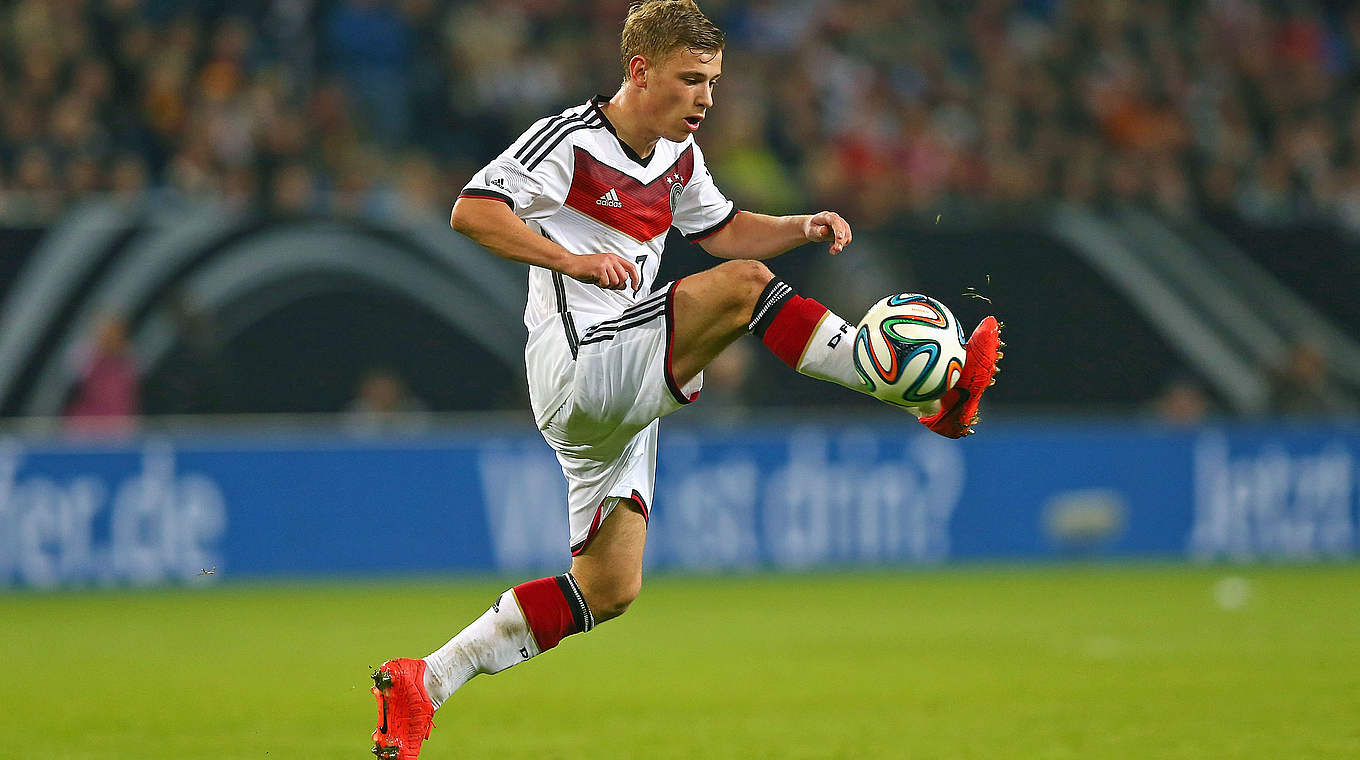 Schon ein Einsatz in der A-Nationalmannschaft: Max Meyer © 2014 Getty Images