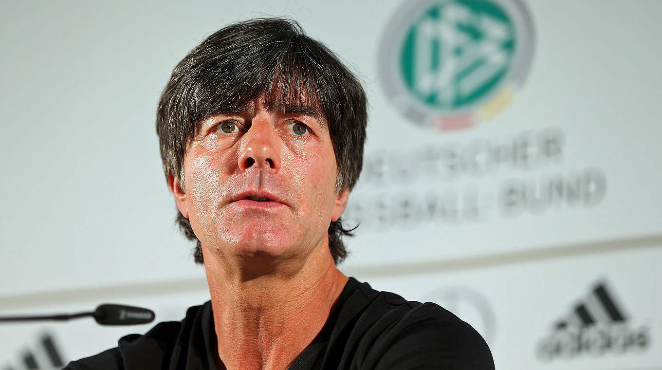 Bundestrainer Joachim Löw: "Die EM-Qualifikation ist kein Selbstläufer" © 2014 Getty Images