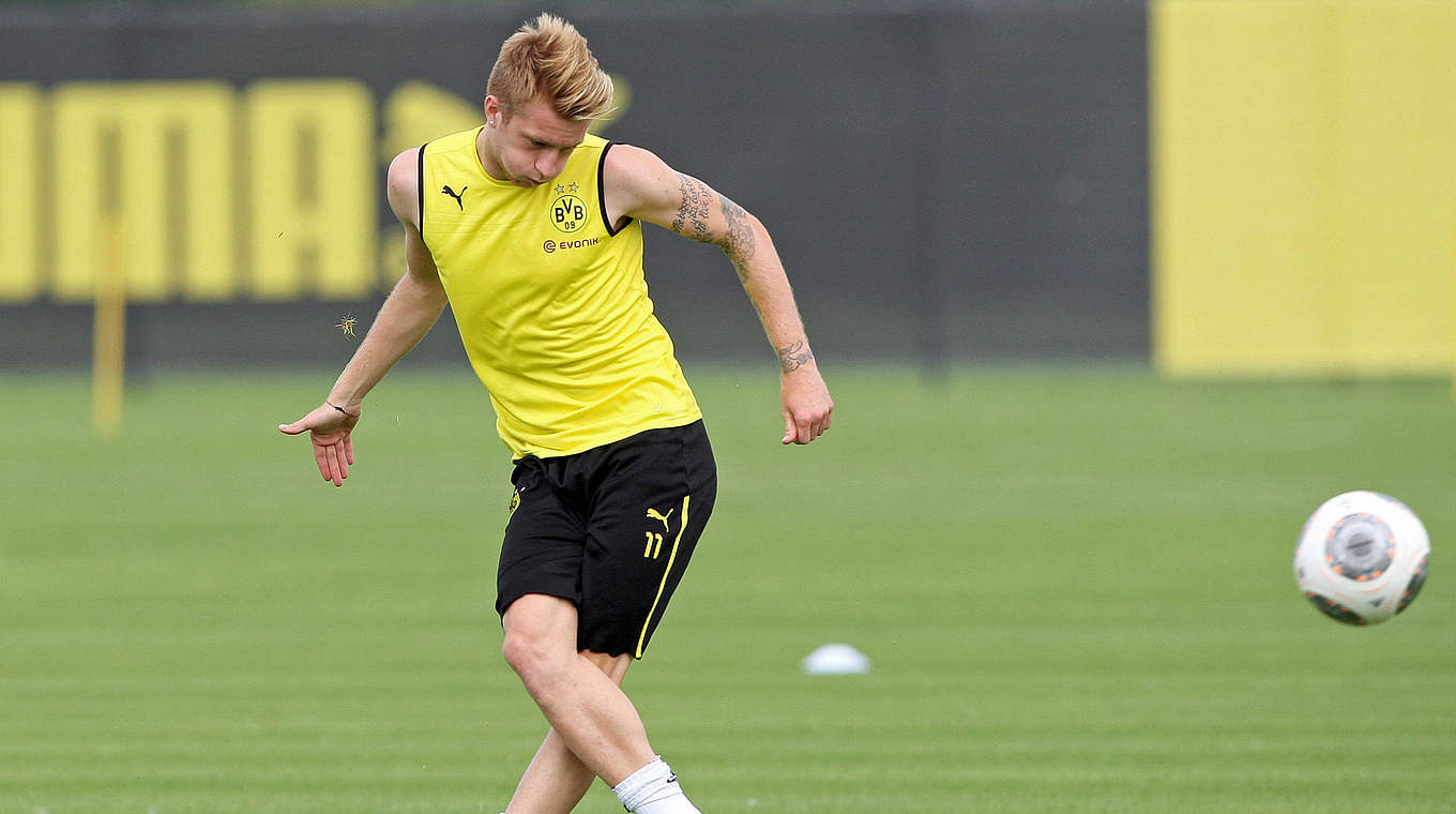 Erst im neuen Jahr zurück ins Training: BVB-Star Marco Reus © imago sportfotodienst