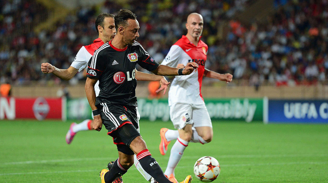 Auftakt der Gruppenphase gegen AS Monaco: Bellarabi kann die Niederlage nicht abwenden © 2014 Getty Images
