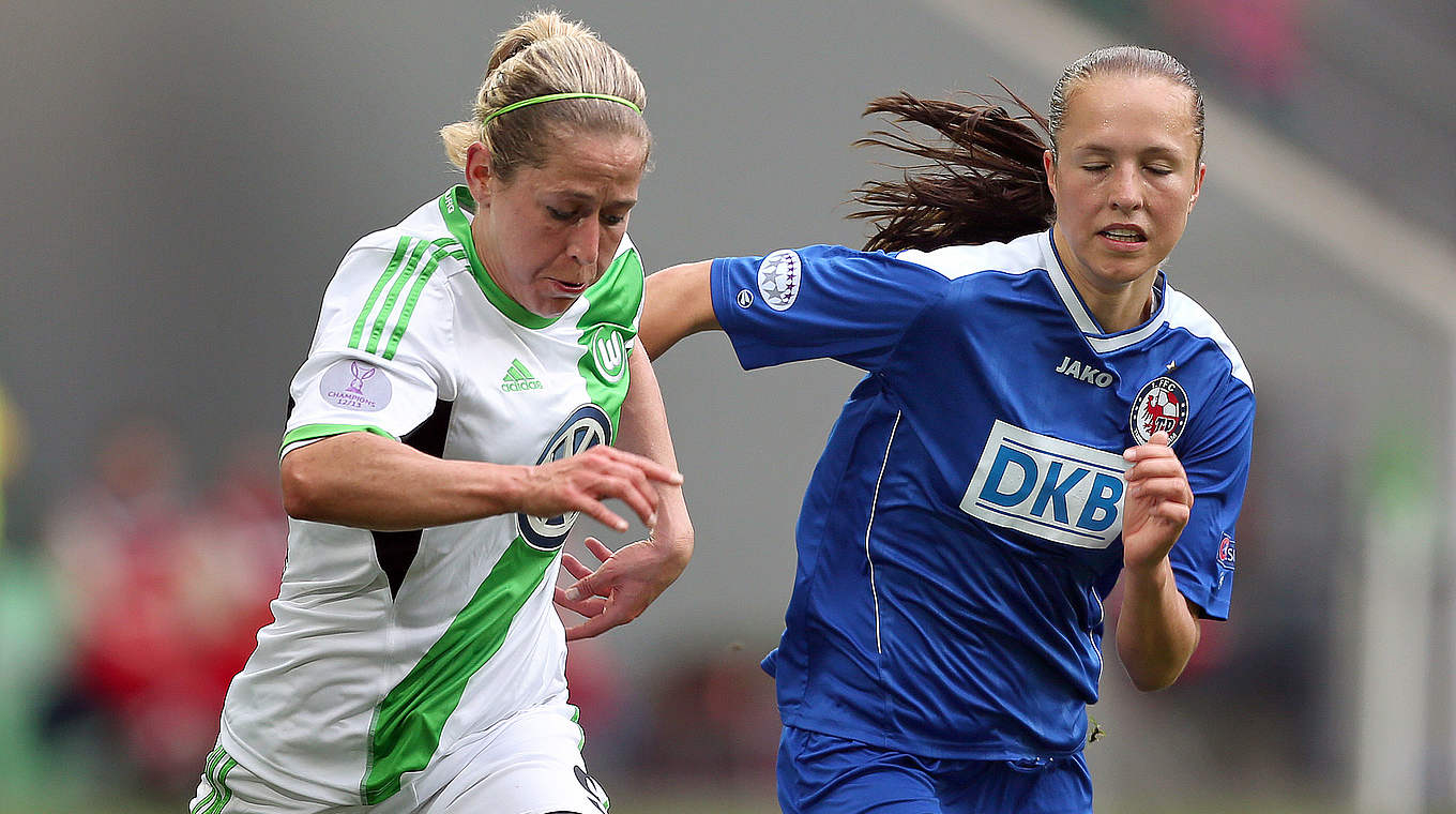 "Spiele gegen Wolfsburg waren immer eng": Wälti (r.) © 2014 Getty Images