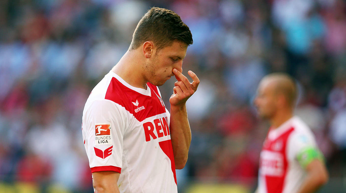 Unglücksrabe: Kölns Kevin Wimmer © 2014 Getty Images