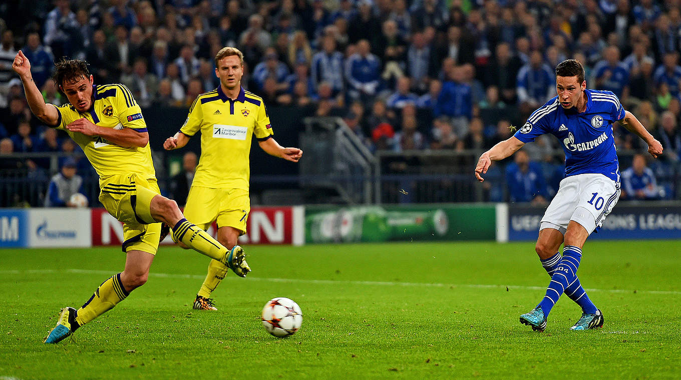 1:1 gegen Maribor: Auch Draxler trifft nicht zum Sieg © 2014 Getty Images