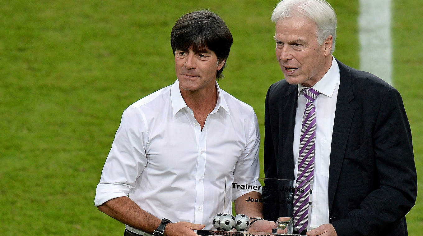 "Trainer des Jahres": Joachim Löw (l.) © 2014 Getty Images