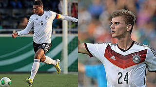 Jonathan Tah and Timo Werner will feature for the U19s © Bongarts / Getty Images