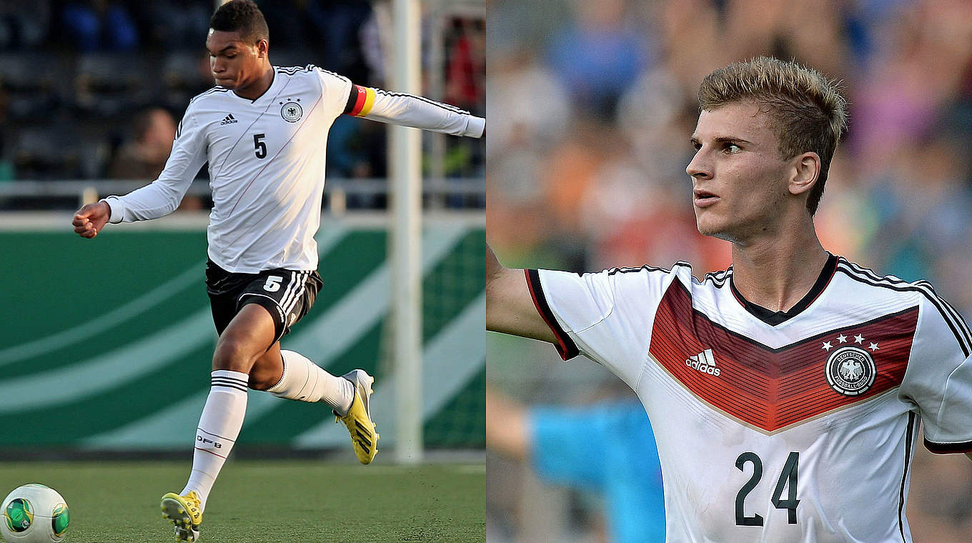 Jonathan Tah and Timo Werner will feature for the U19s © Bongarts / Getty Images