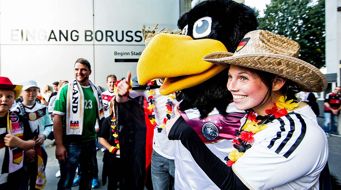 Deutschland gegen Schottland: EM-Qualifikation 2015. Eindrücke, Emotionen, Stimmung. © 