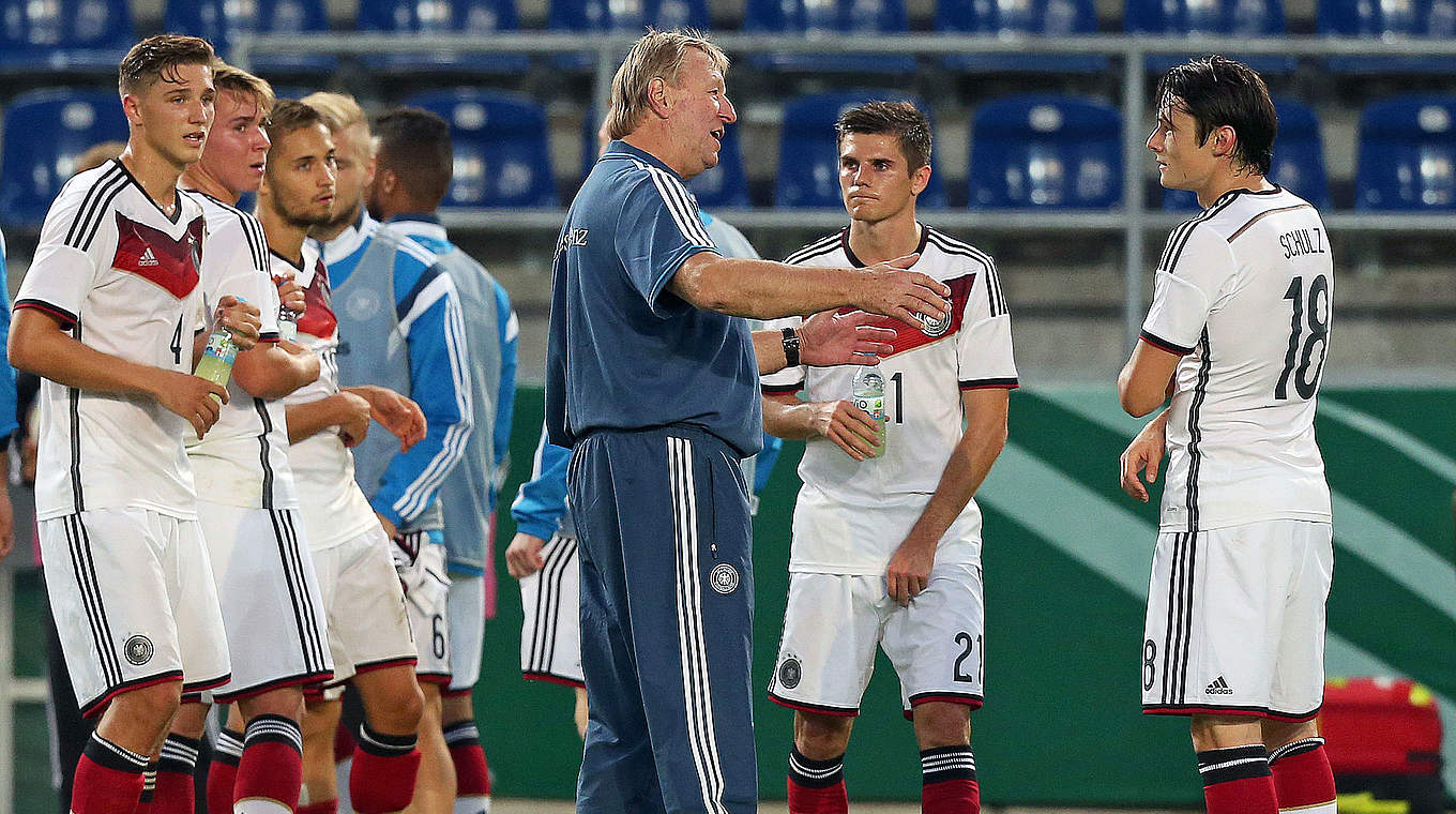 Hrubesch: "A side like the U21s is always in motion" © 2014 Getty Images