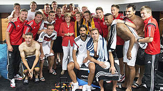 Zum vierten Mal Weltmeister: die deutsche Nationalmannschaft © 2014 Bundesregierung