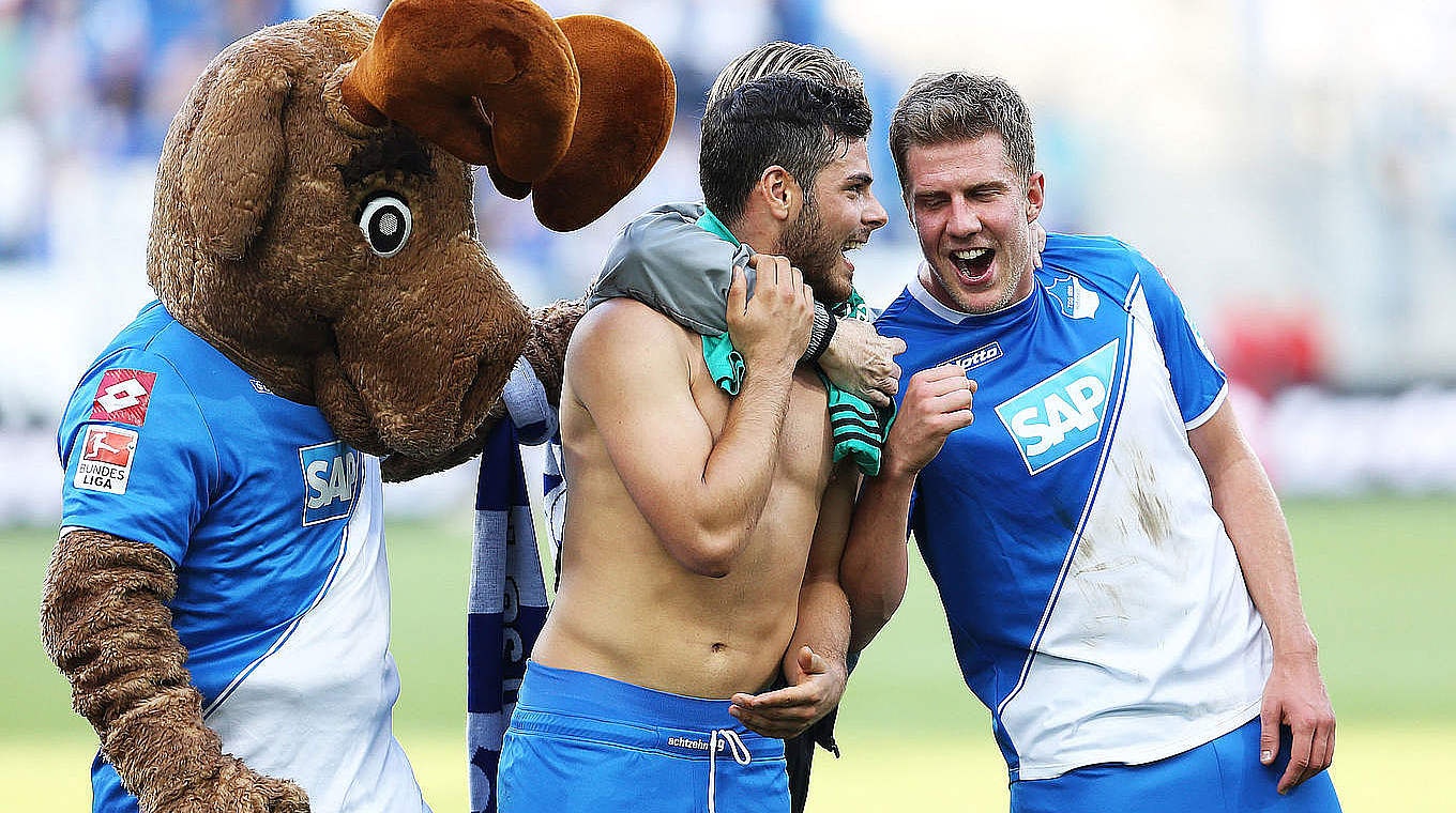 Kevin Volland and 1899 Hoffenheim are unbeaten in their last seven games © 2014 Getty Images