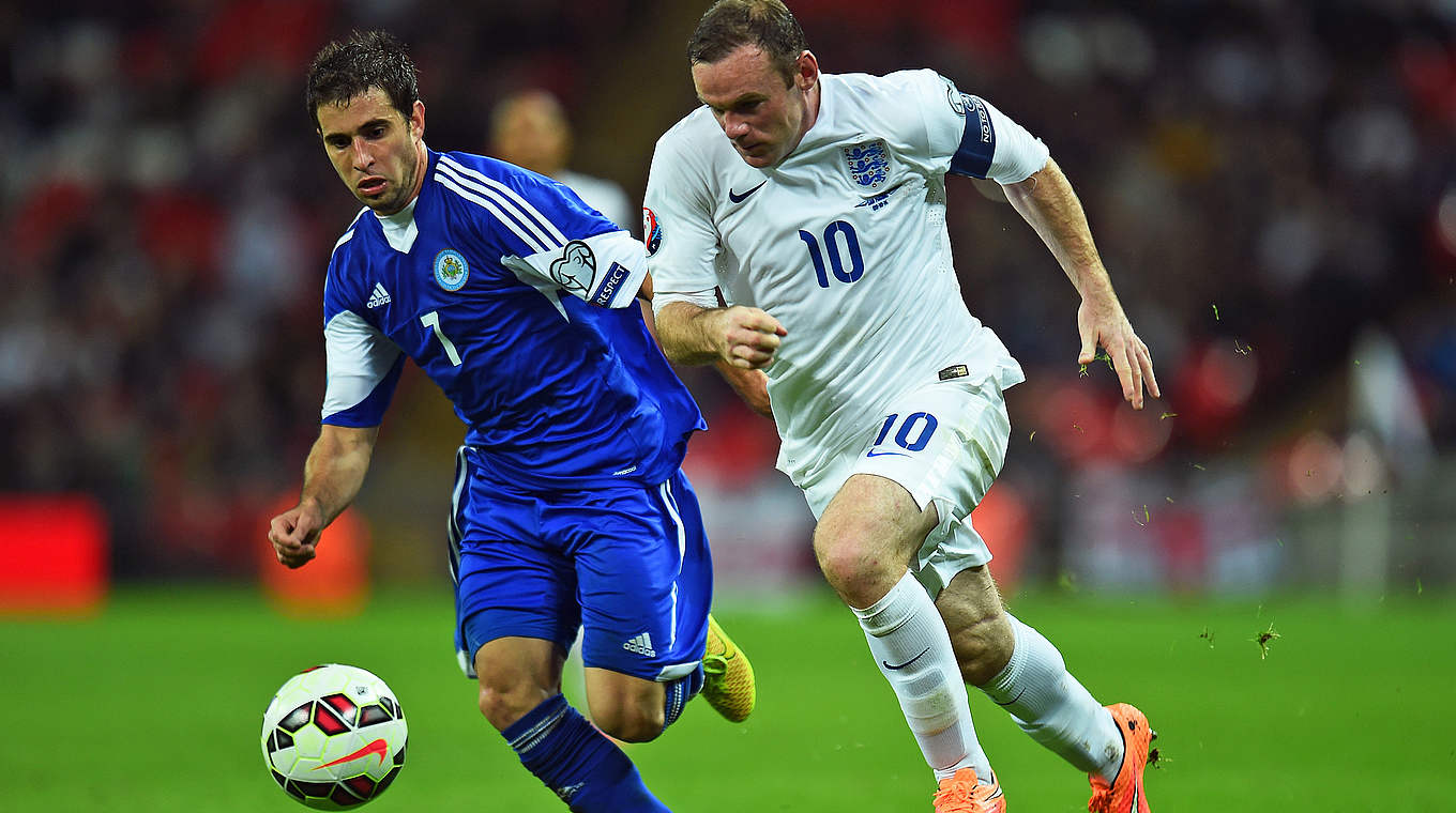 Kantersieg für die Engländer gegen San Marino - auch dank Wayne Rooney © 2014 Getty Images