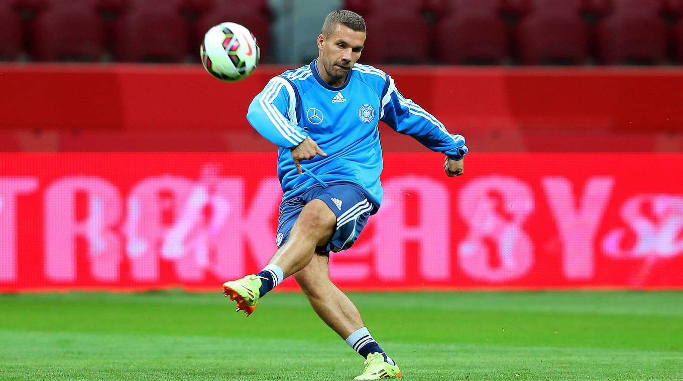 Podolski: "Ich will mit der Nationalmannschaft noch viel erreichen" © 2014 Getty Images