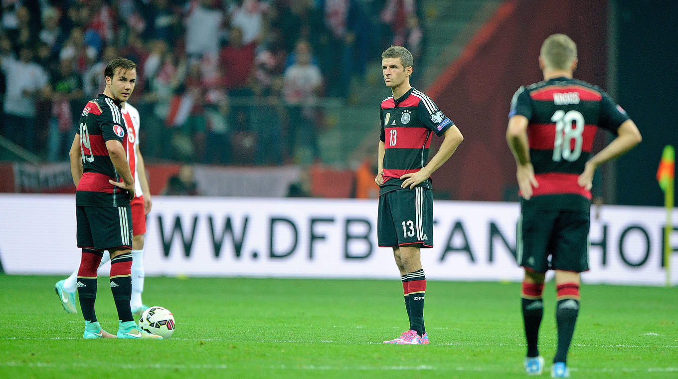 The defeat to Poland was Germany's first loss in the EURO 2016 qualifiers © GES/Marvin Guengoer