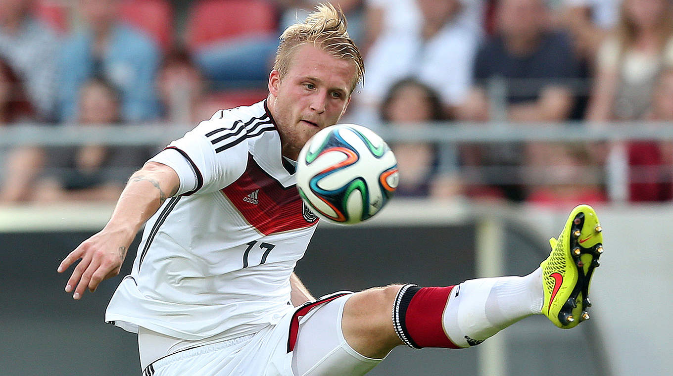 Sieben Treffer in zehn U 21-Länderspielen: Philipp Hofmann © 2014 Getty Images