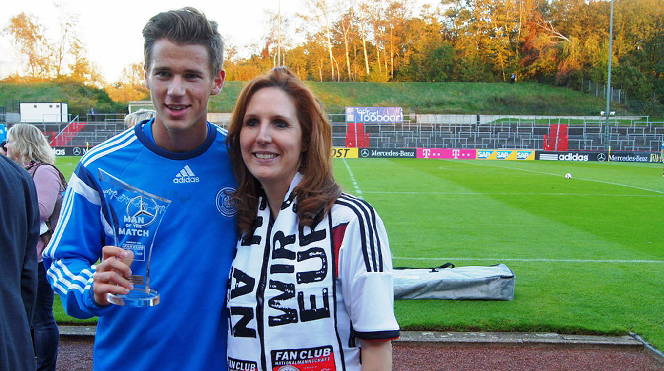 Bester Spieler gegen Schottland: Erik Durm (l.) © DFB