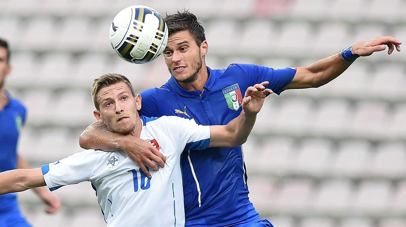 Unter den besten Acht: Italien ringt in den Play-offs die Slowakei nieder. © 2014 Getty Images