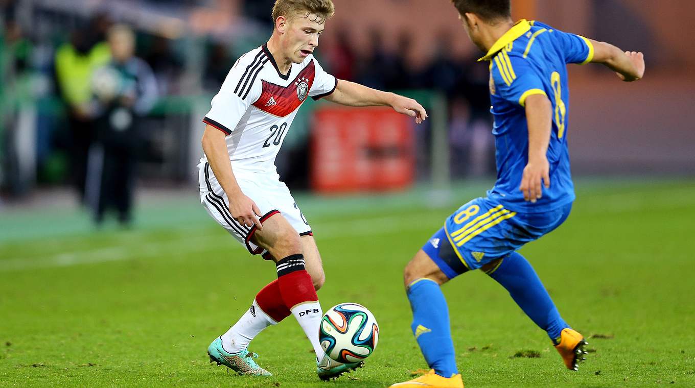 Ticket gebucht: Die DFB-Auswahl ist bei der EURO 2015 dabei. © 2014 Getty Images