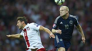 Keine Sieger: Polen und Schottland trennen sich 2:2. © 2014 Getty Images