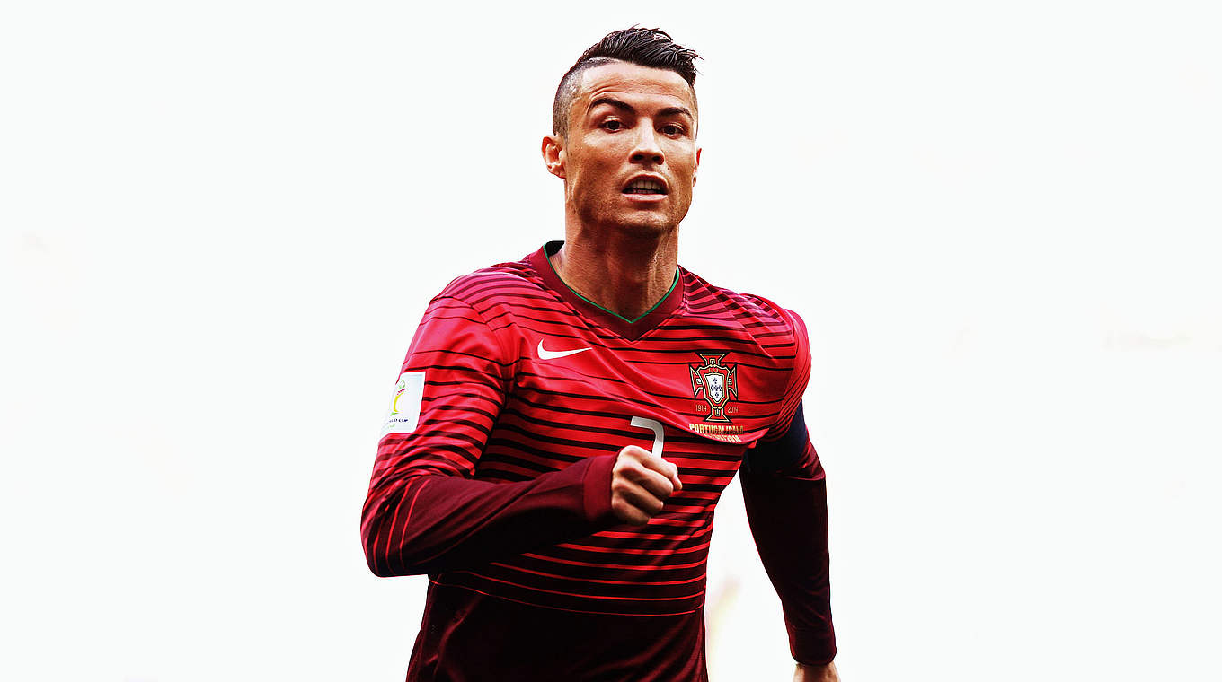 Mal wieder: Cristiano Ronaldo schießt Portugal in letzter Minute in Dänemark zum Sieg. © 2014 Getty Images